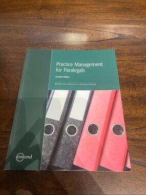Practice Management for Paralegals - 
2nd edition